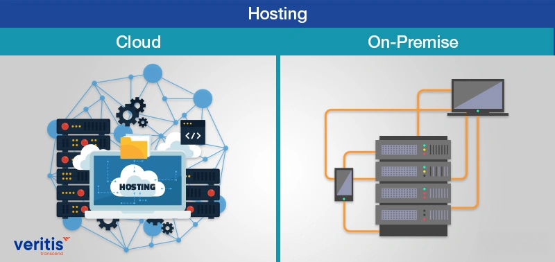 cloud vs on-premise hosting