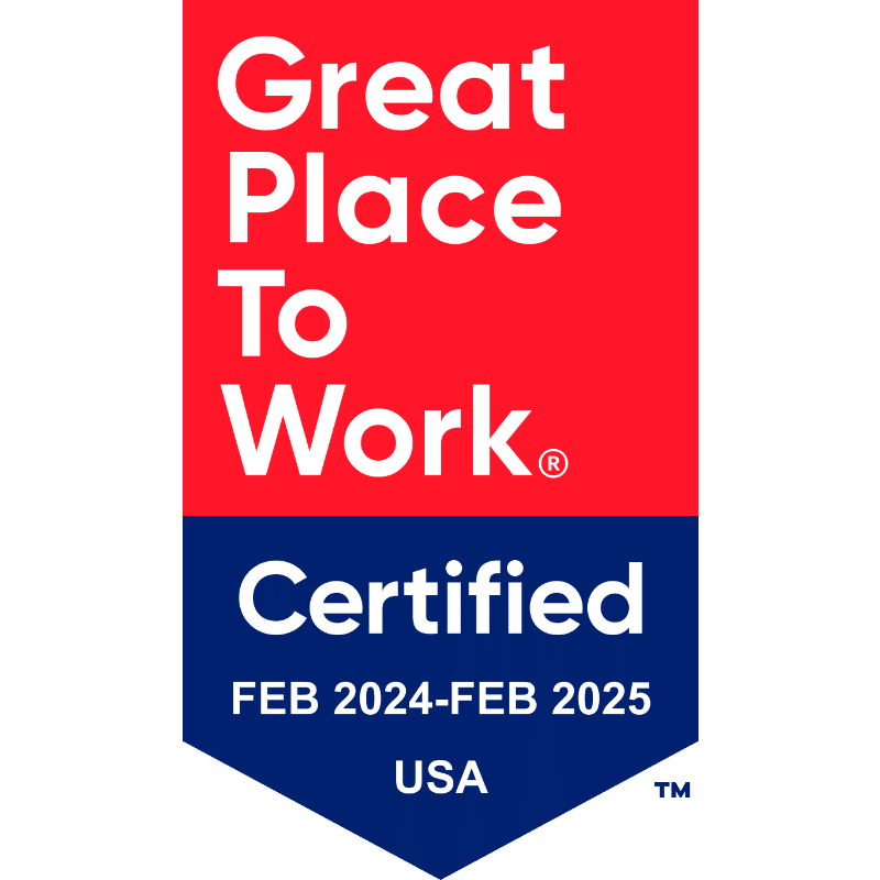 Certification of Great Place to work