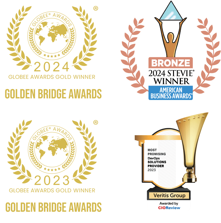 Veritis honored by Globee Business, Stevie, and CIOReview Awards