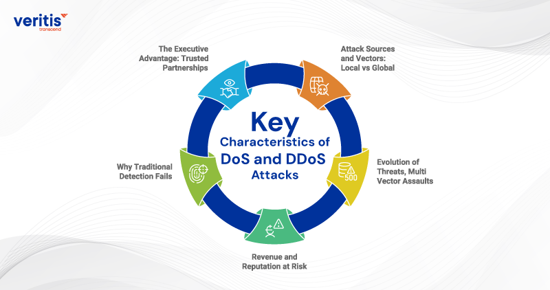 Key Characteristics of DoS and DDoS Attacks