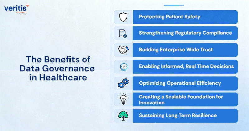 The Benefits of Data Governance in Healthcare The Benefits of Data Governance in Healthcare